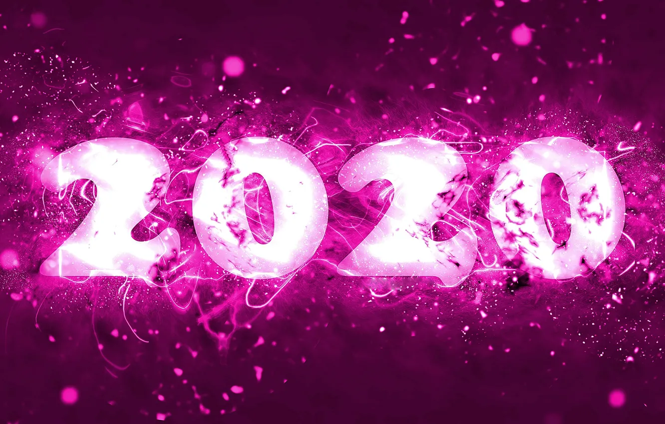 Фото обои фон, новый год, New Year, 2020