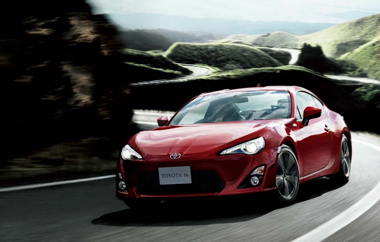 Фото обои Toyota, тойота, GT 86