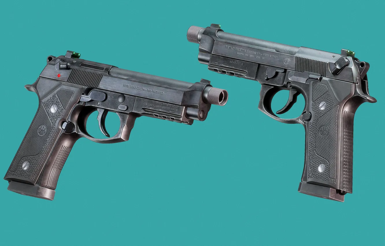 Фото обои самозарядный пистолет, Beretta M9A3, Италия