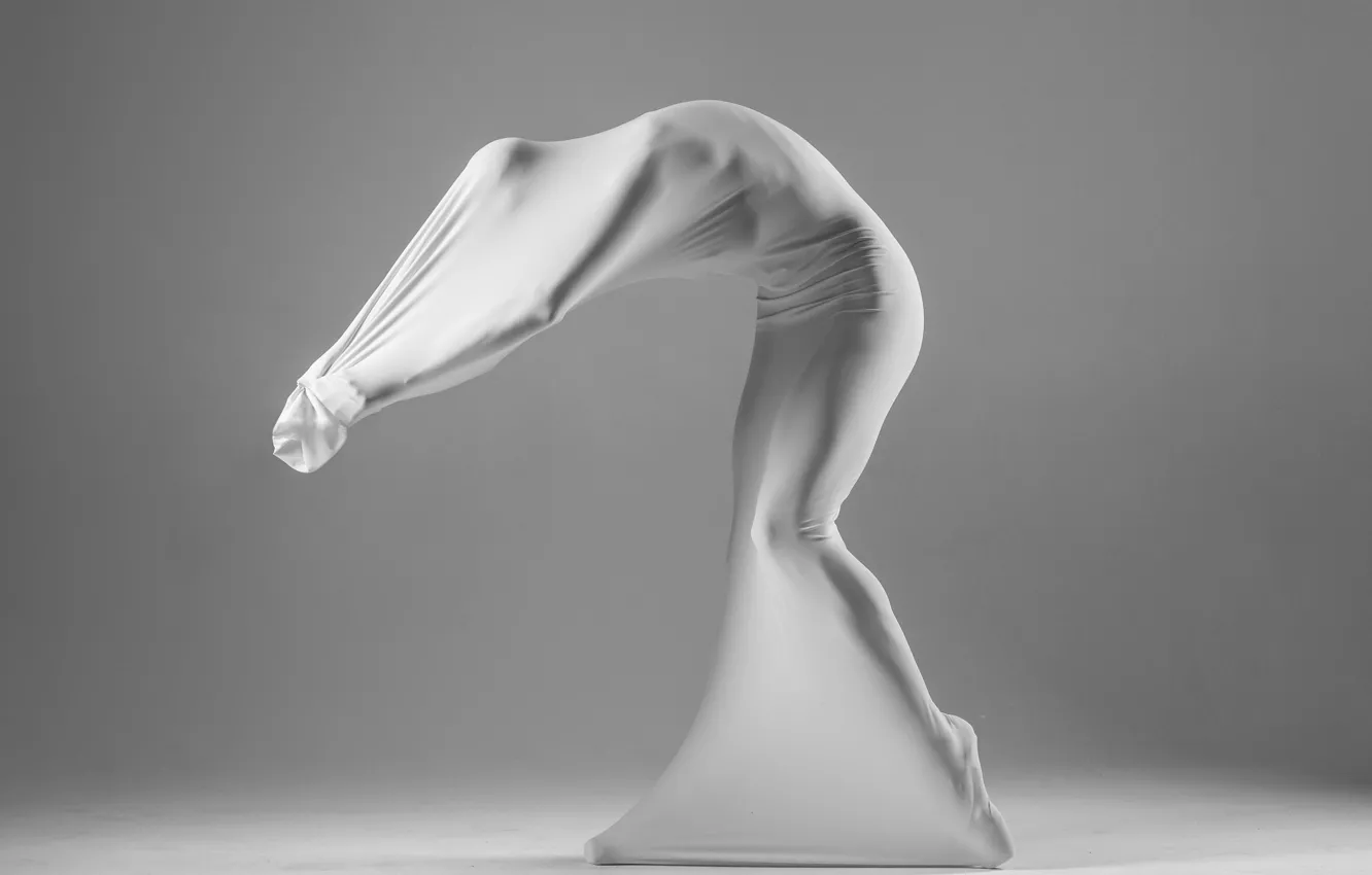 Фото обои тело, человек, танец, фигура, изгиб, представление