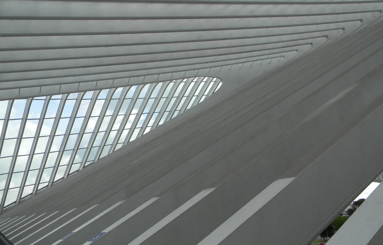 Фото обои Europa, Architektur, Gare de Liege-Guillemins, Lüttich, Santiago Calatrava