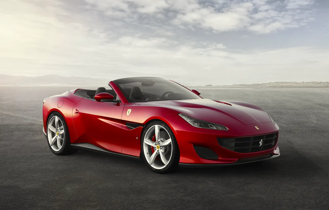 Фото обои Ferrari, суперкар, феррари, Portofino, портофино