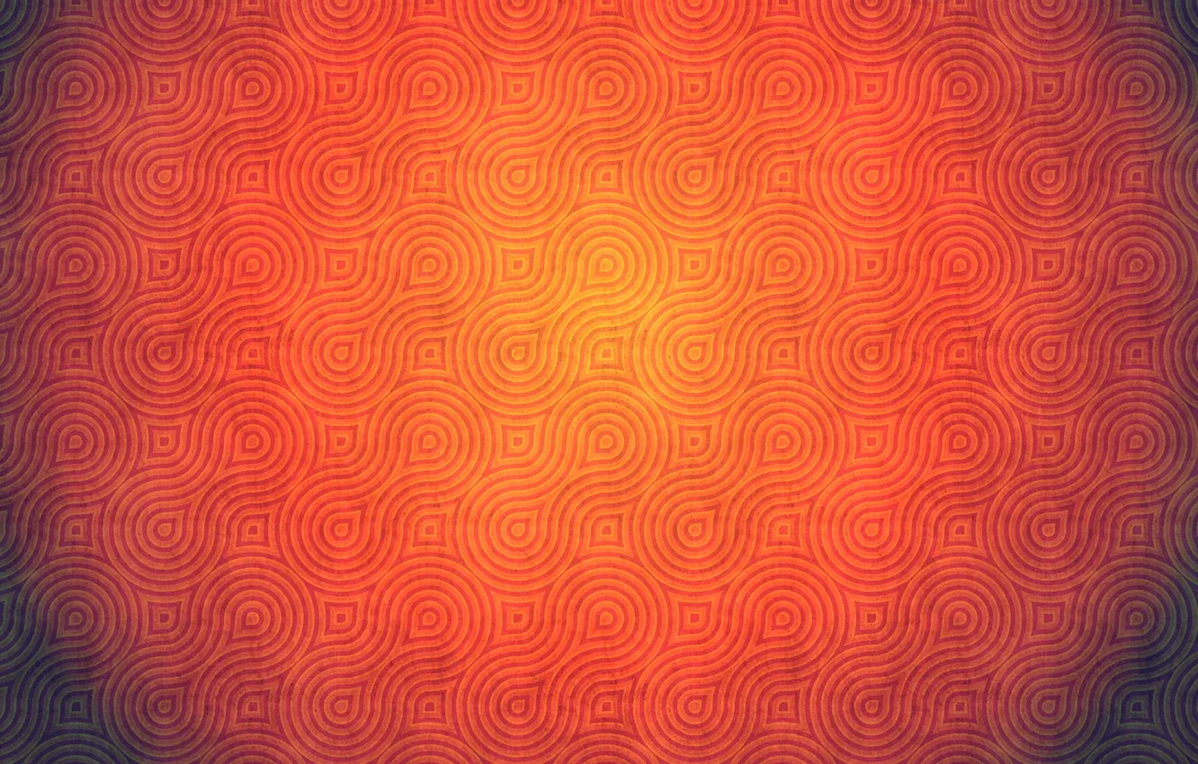 Фото обои vintage, patterns, minimalistic, orange, textures