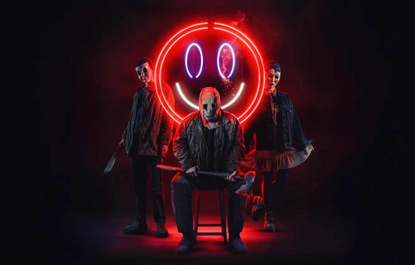 Фото обои Neon, Chapter 2, The Strangers