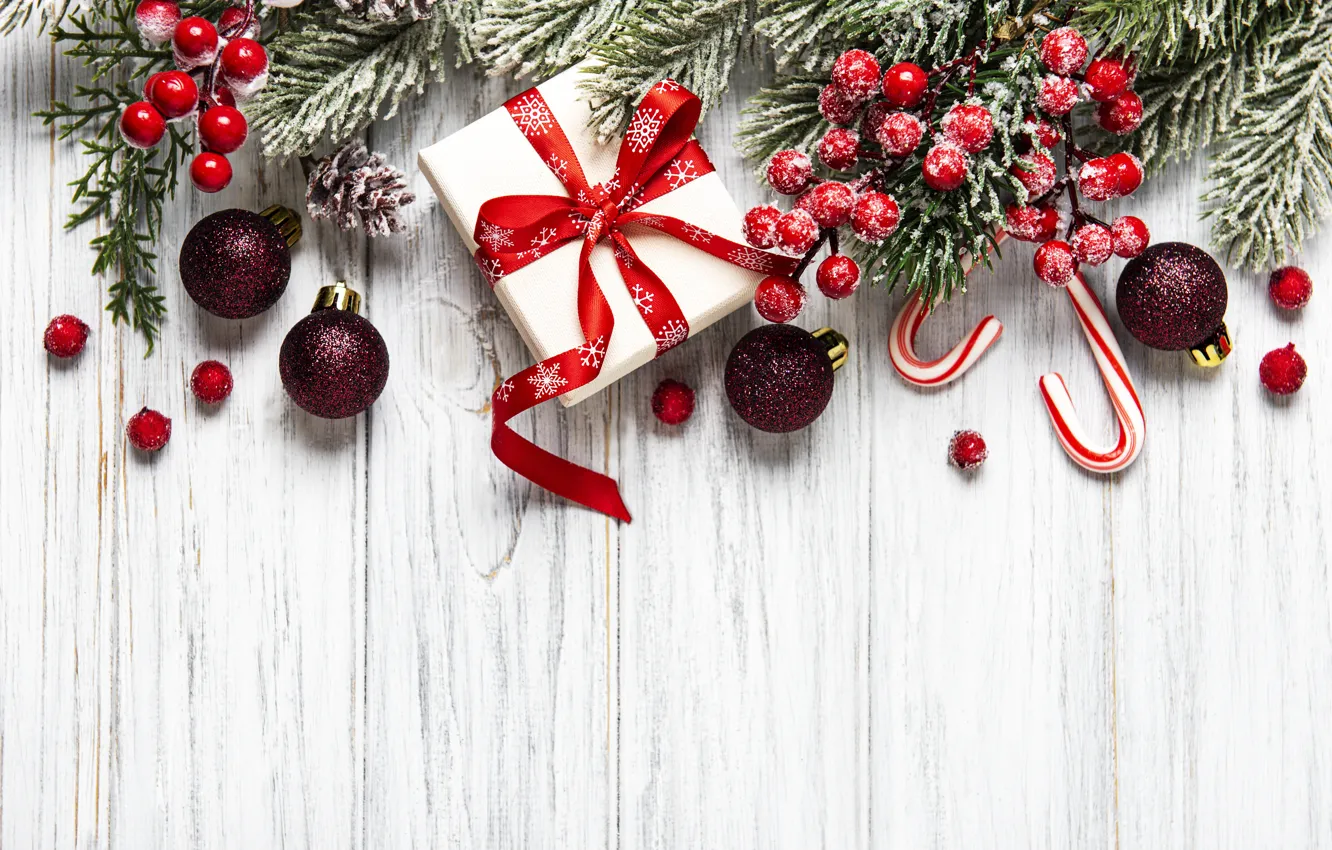 Фото обои украшения, шары, Рождество, Новый год, new year, Christmas, balls, wood