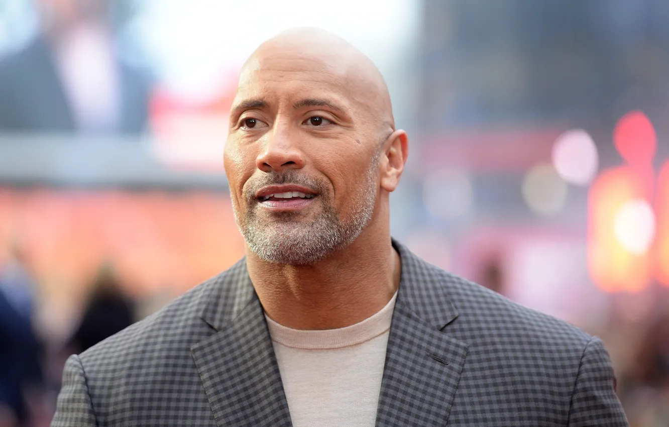 Фото обои взгляд, поза, актёр, рестлер, Дуэйн Джонсон, Dwayne Johnson