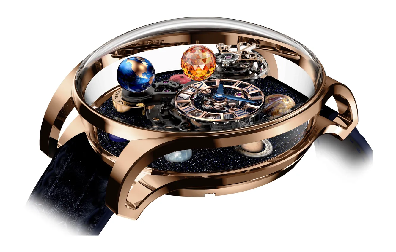 Фото обои часы, красота, роскошь, beauty, luxury, watches, Jacob & Co, Astronomia Solar