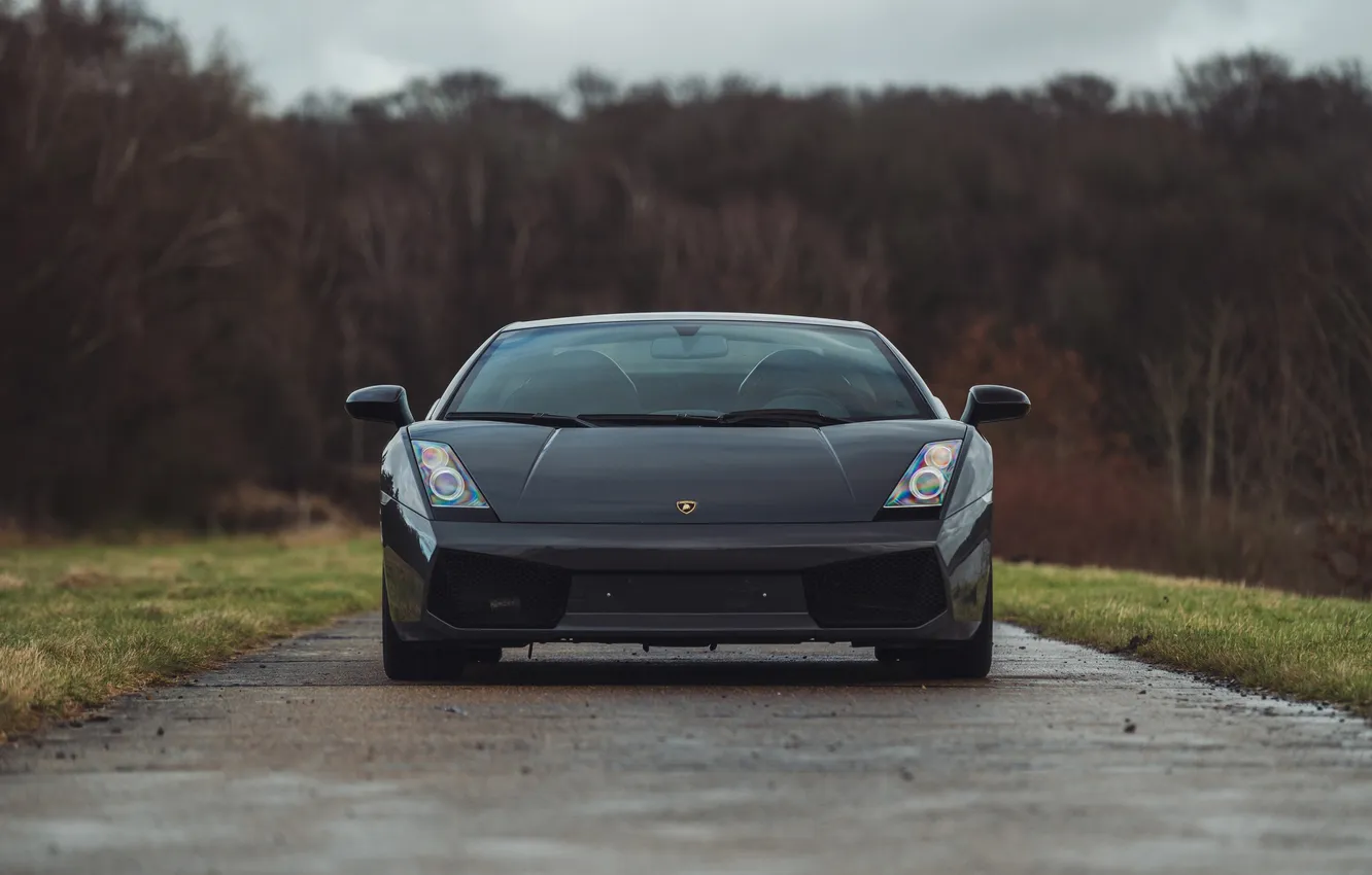 Фото обои black cars, Lamborghini Gallardo, Lamborghini Gallardo Superleggera
