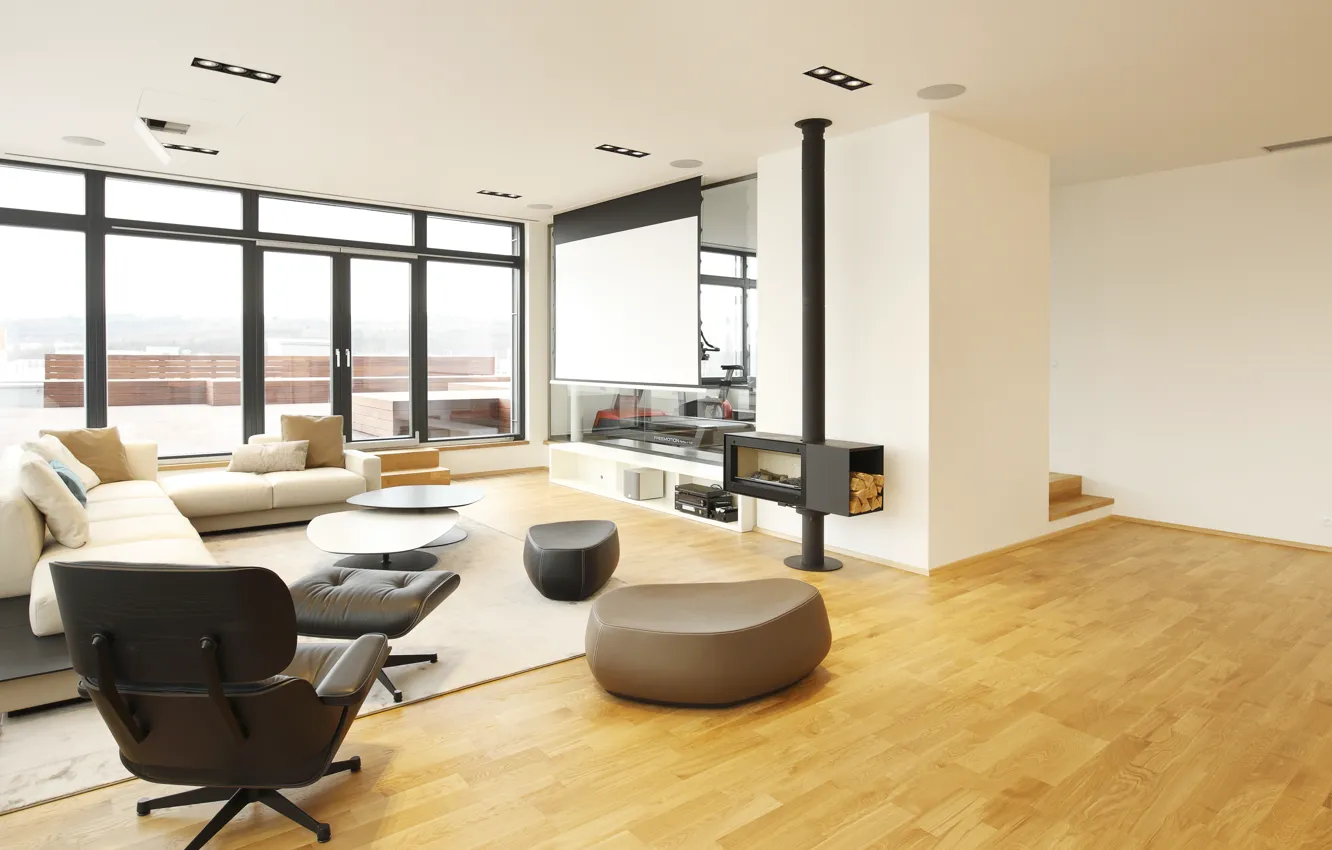 Фото обои интерьер, Прага, жилое пространство