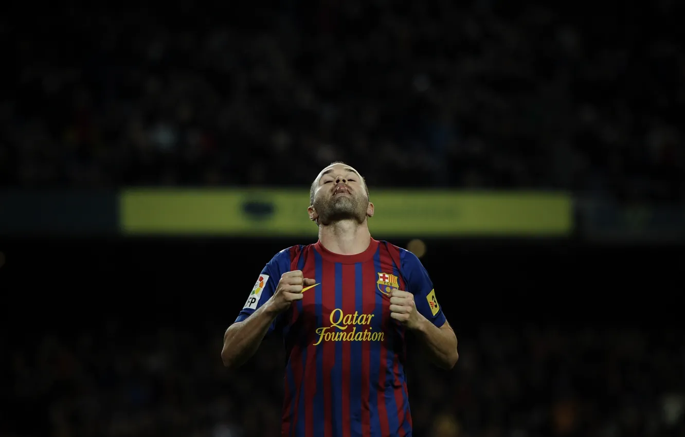 Фото обои Спорт, Barcelona, Andres Iniesta, Андрес Иньеста, Barca