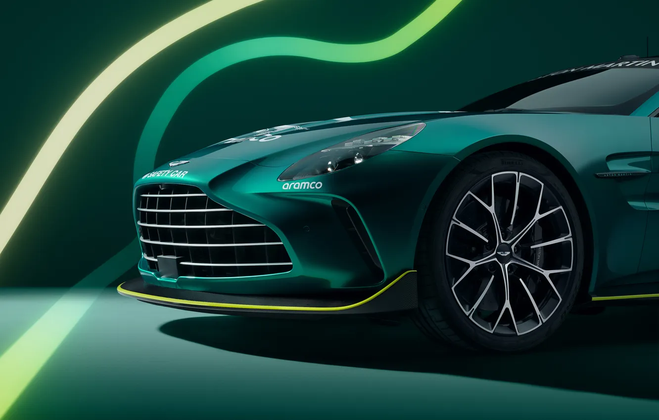 Фото обои Aston Martin, Vantage, Safety Car, 2024, Aston Martin Vantage F1