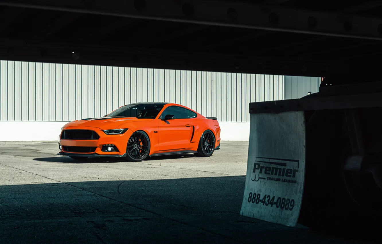 Фото обои Mustang, Ford, 5.0, GT
