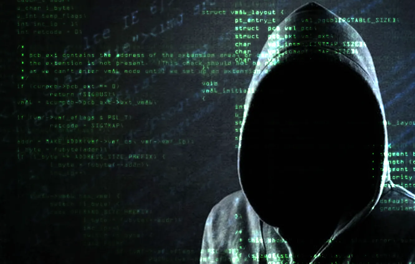 Фото обои code, hood, hacker, Programming