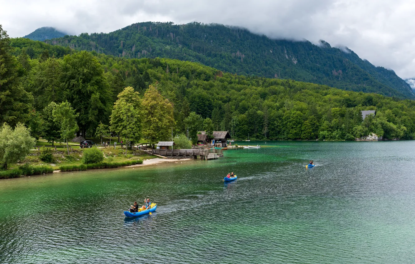 озеро бохинь словения