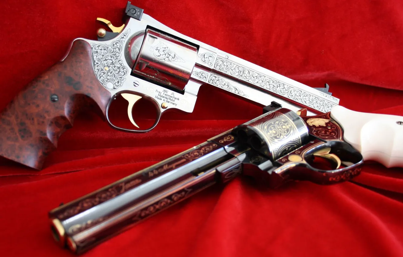 Фото обои оружие, Кастом, gun, Корт, weapon, гравировка, custom, Револьвер