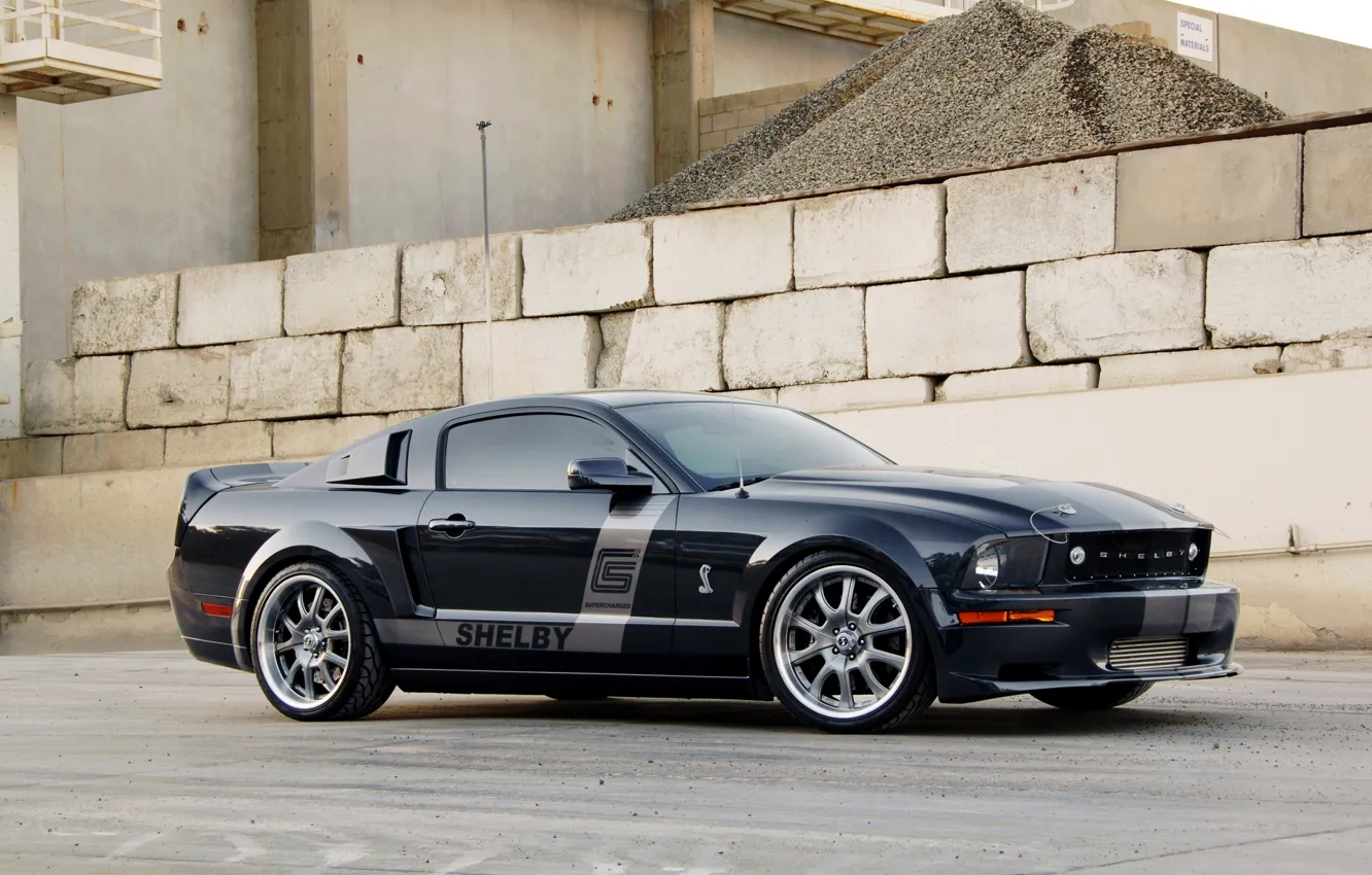 Фото обои Mustang, Ford, Shelby, 2008, мустанг, форд, шелби, Turn 2