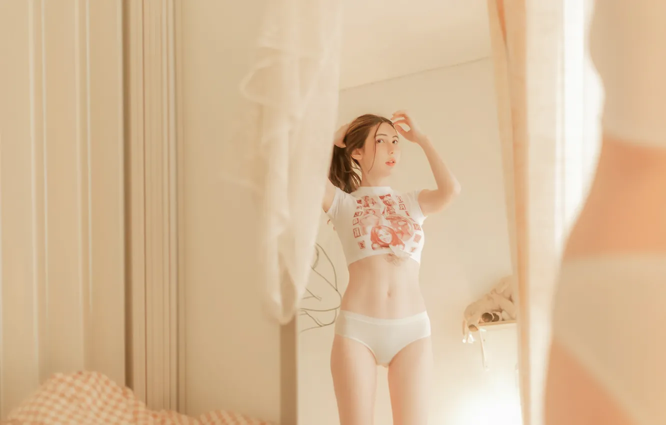 Фото обои girl, sexy, girls, woman, model, china, asian, cute