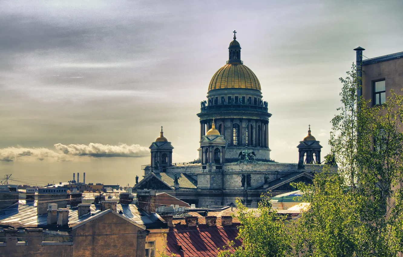 Фото обои Исаакиевский собор, Russia, питер, санкт-петербург, St. Petersburg