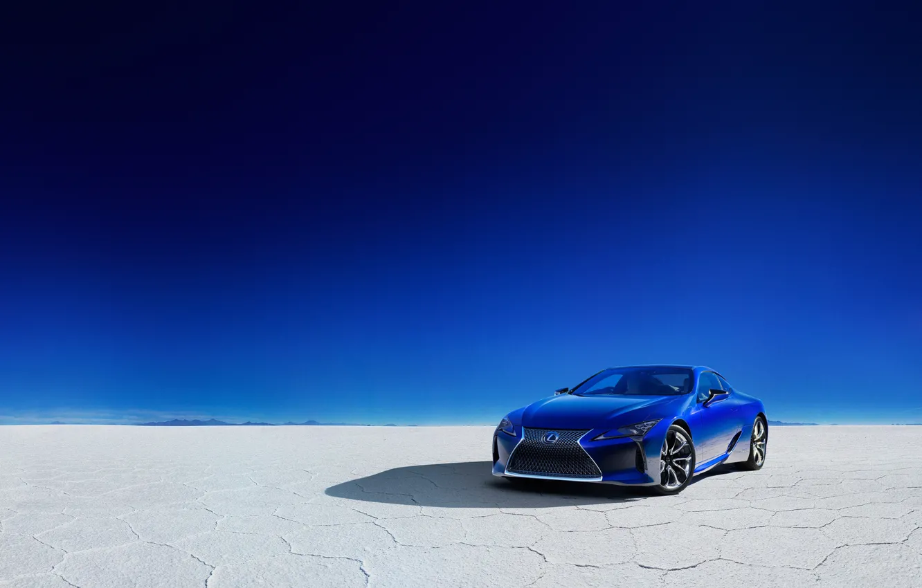 Фото обои Lexus, 2018, LC 500, Structural Blue