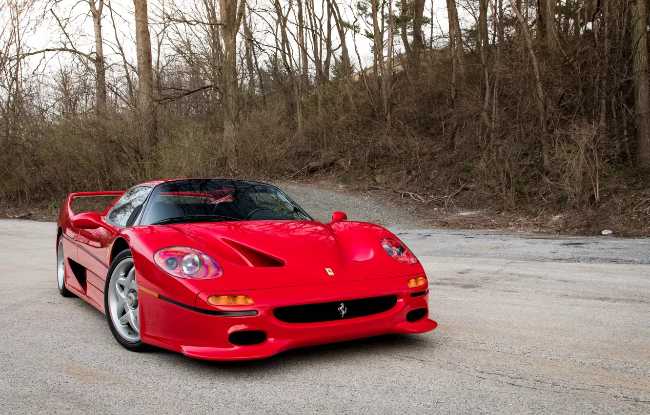 Фото обои Red, Spoiler, F50