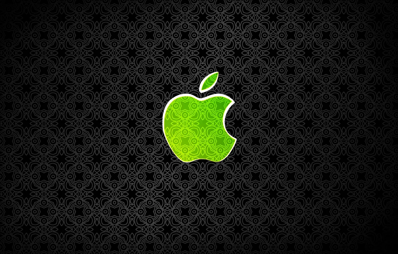 Фото обои Apple, Яблоко, Green Apple