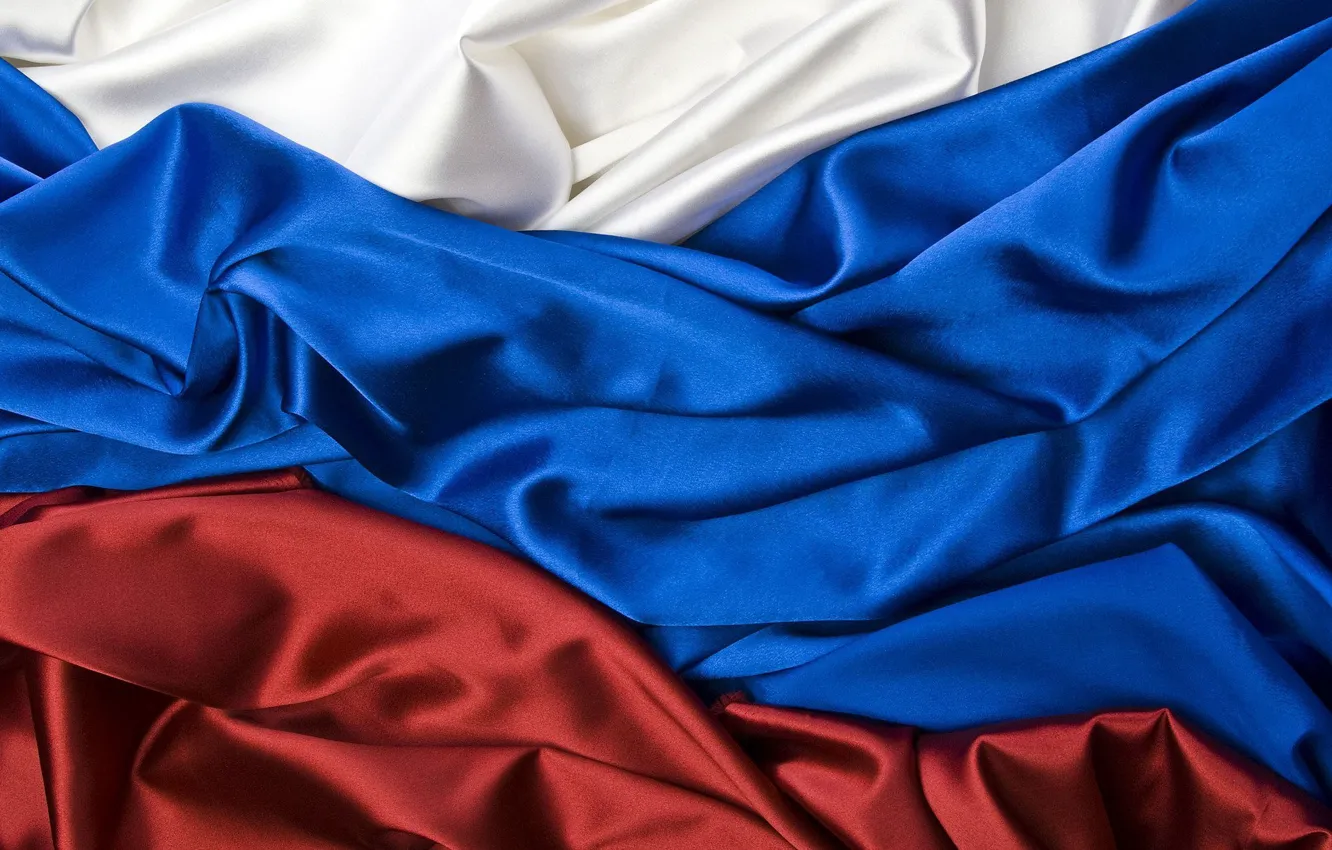 Фото обои флаг, Россия, триколор