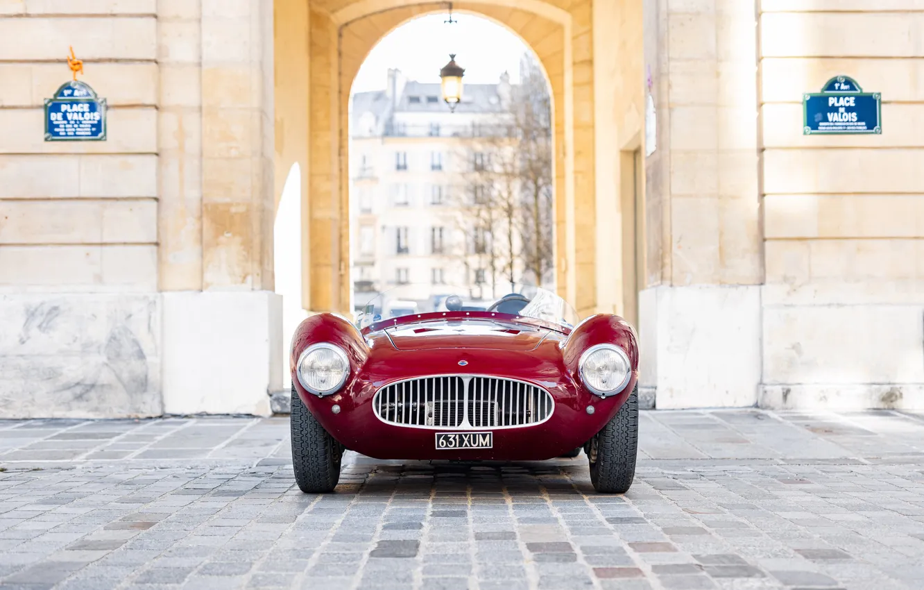 Фото обои Maserati, 1954, Spyder, спортивное авто, единственный экземпляр, retro cars, sports cars, ретро авто