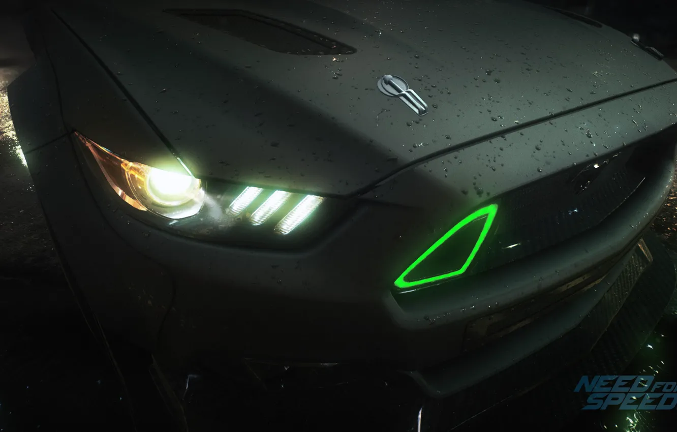 Фото обои mustang, ford, nfs, RTR, 2015, нфс, Spec 5, Need for Speed 2015