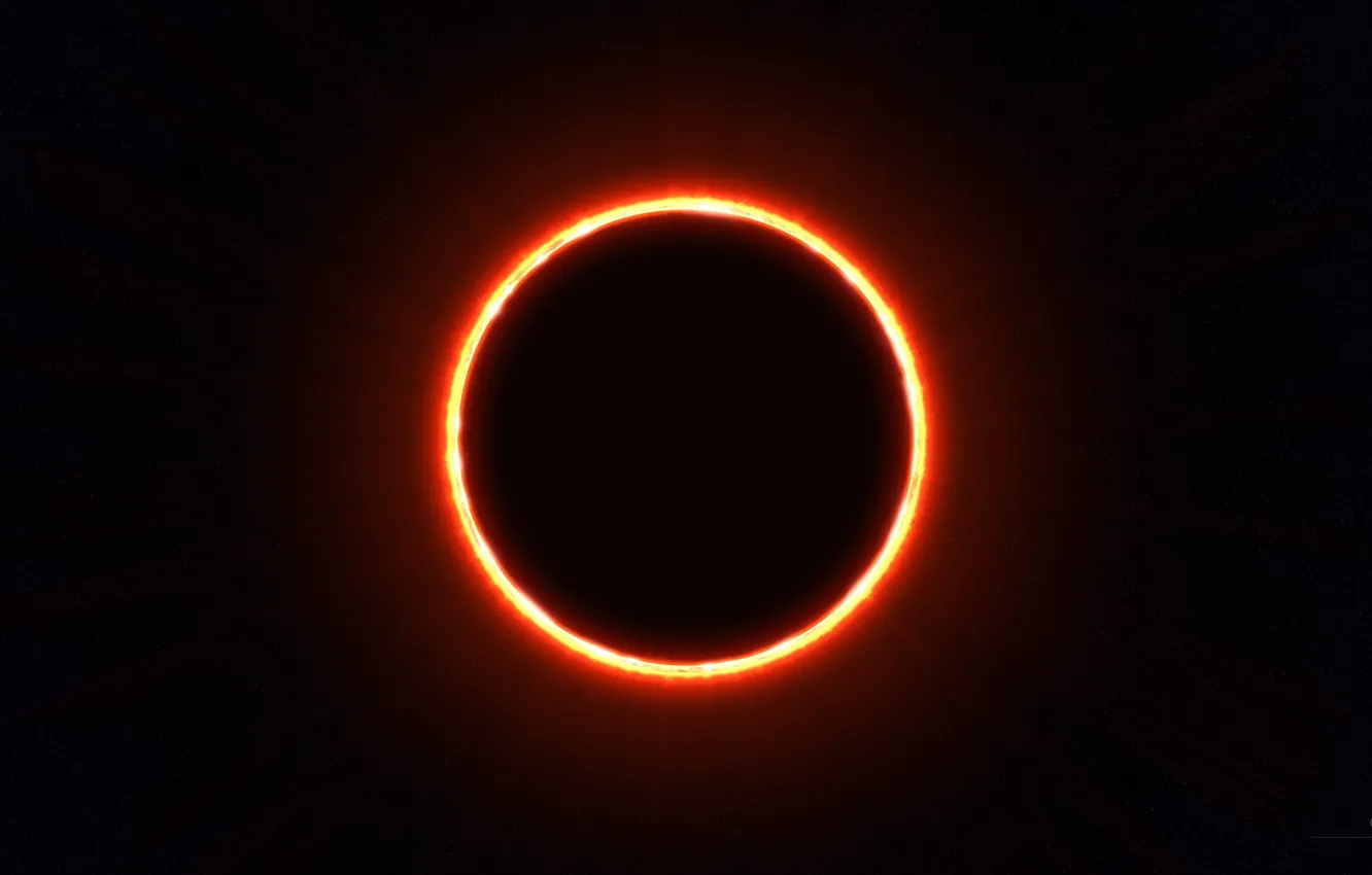 Фото обои eclipse, stars, sun
