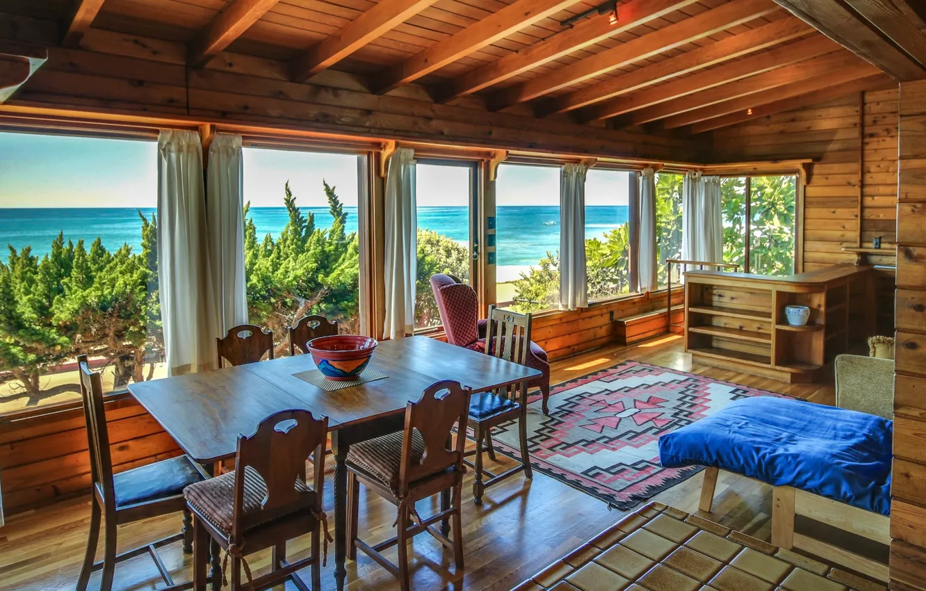 Фото обои комната, интерьер, Калифорния, San Diego, столовая