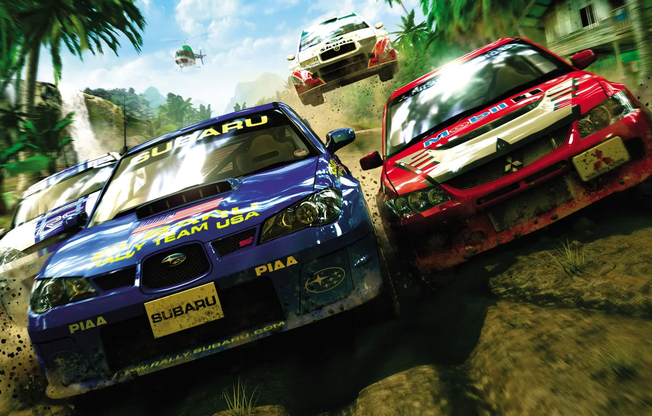 Фото обои WRC, Sega, Rally Revo