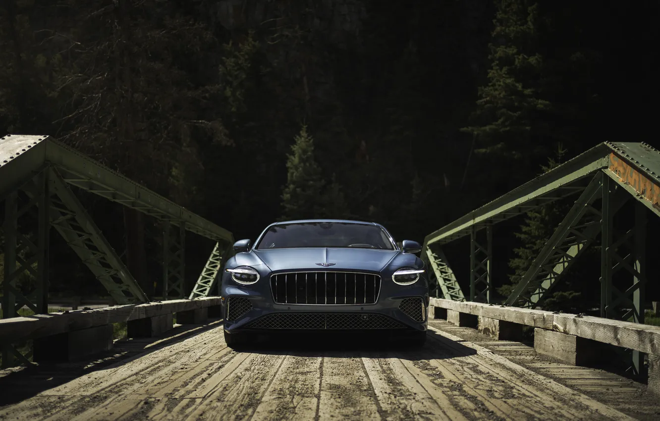 Фото обои купе, Bentley, Continental, Бентли, вид спереди, гибрид, люкс, lux