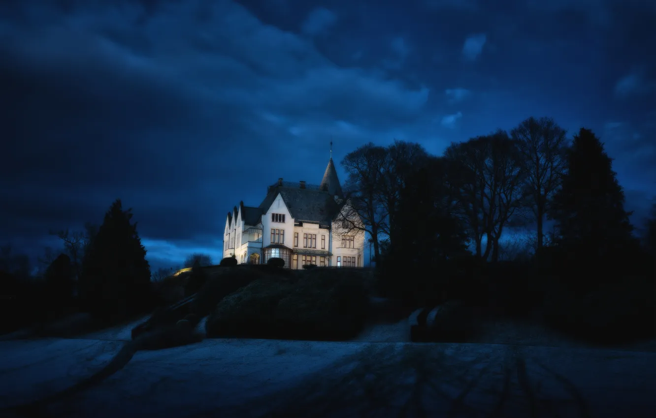 Фото обои Норвегия, Norway, Берген, Bergen, Gamlehaugen, the residence of the Norwegian Royal Family