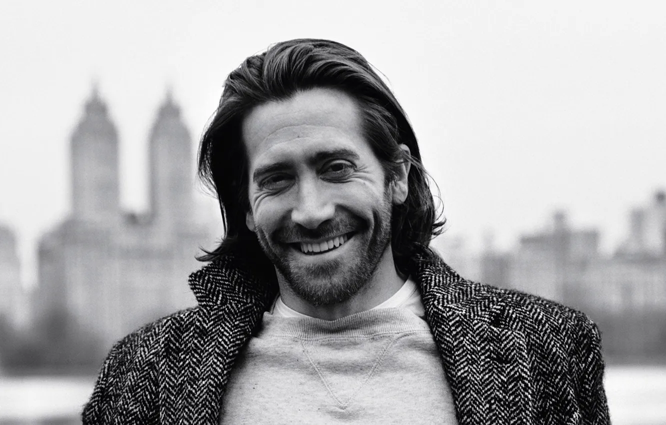 Фото обои Улыбка, Актер, Jake Gyllenhaal, Джейк Джилленхал