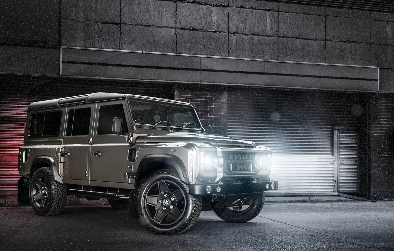 Фото обои Light, Land Rover, Car, Defender, 110, Off Road, Kahn Design