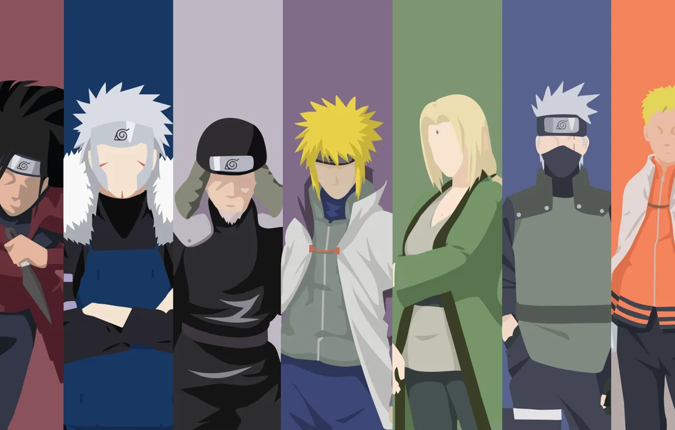 Фото обои Naruto, anime, manga, hokage, japanese, Naruto Shippuden