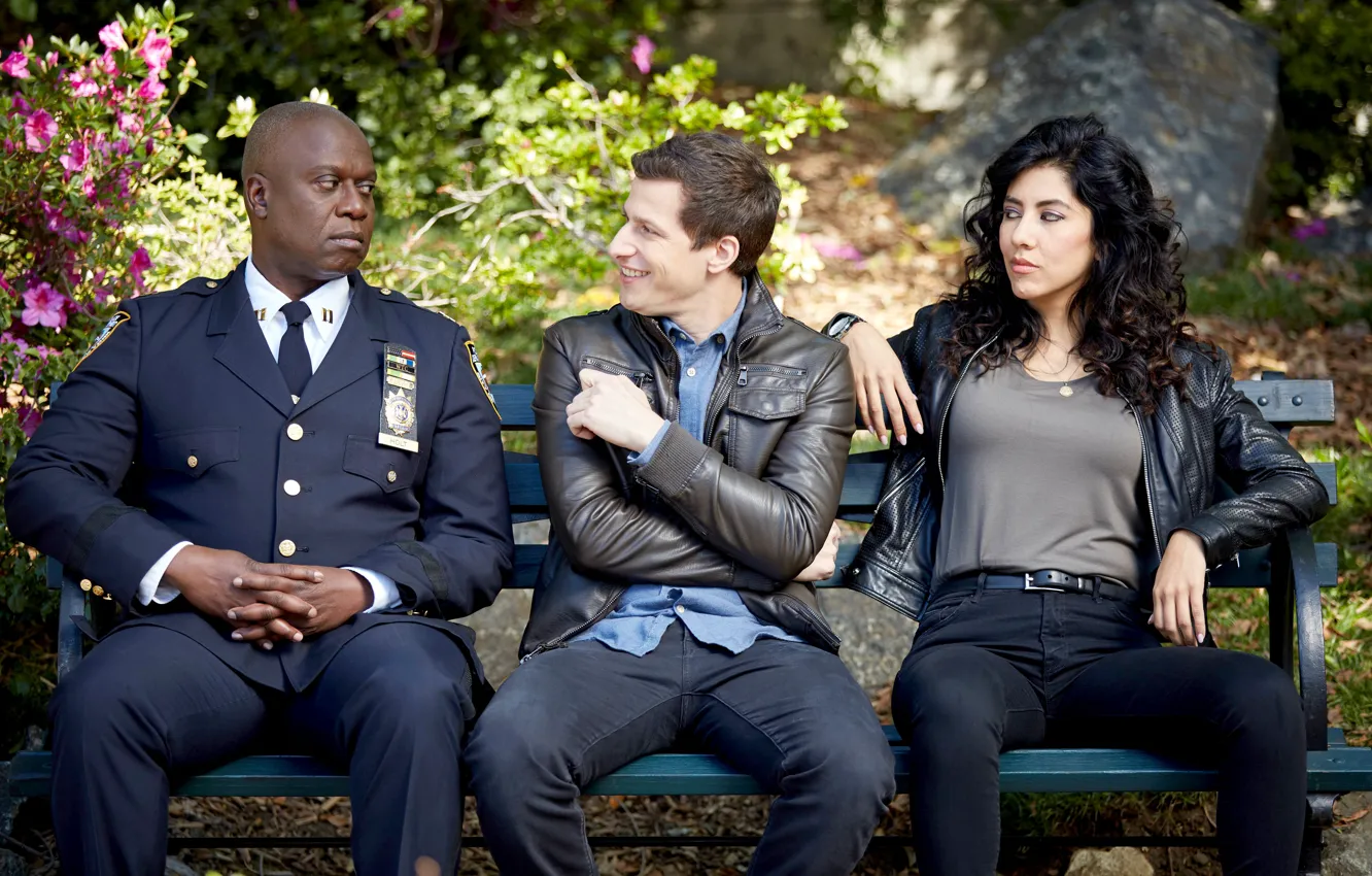 Фото обои Fox, USA, police, New York, detective, series, American, cast