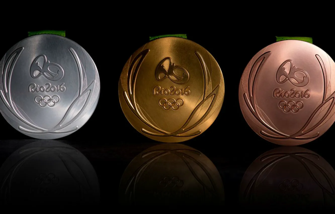 Фото обои медали, Brazil, Летние Олимпийские игры, Рио-2016, Summer Olympic Games 2016