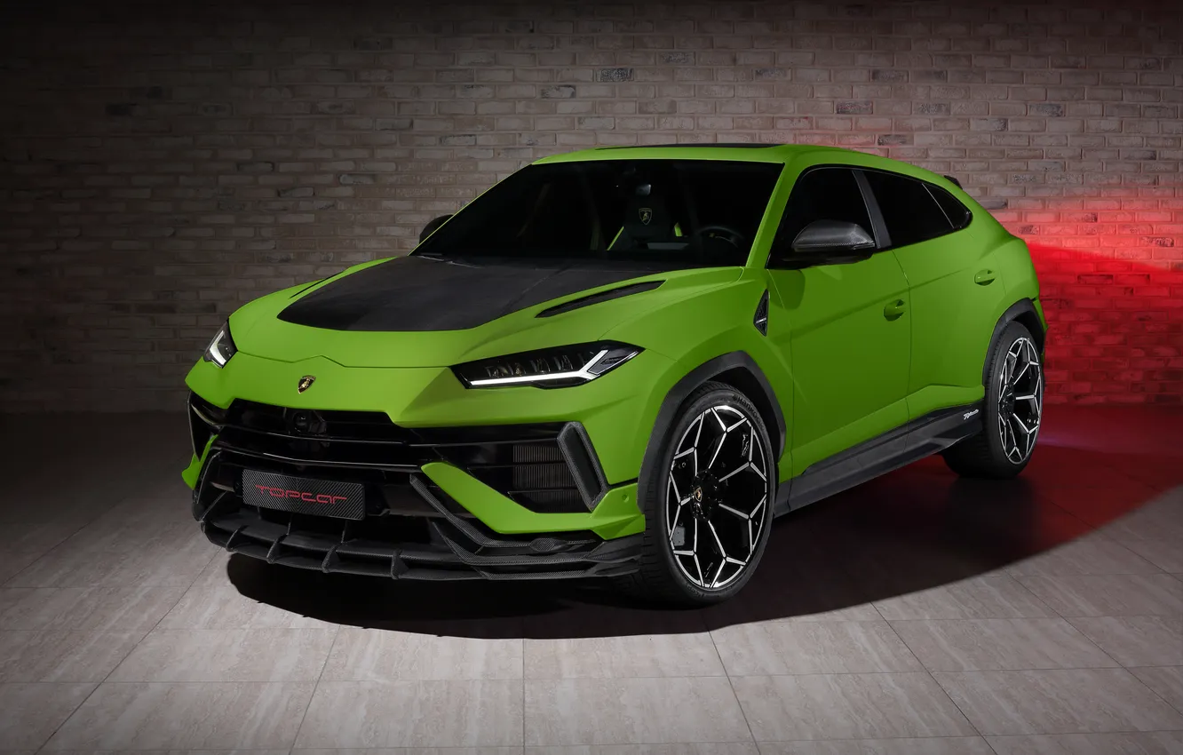 Фото обои тюнинг, Lamborghini, внедорожник, SUV, TopCar, Urus, Performante, 2024