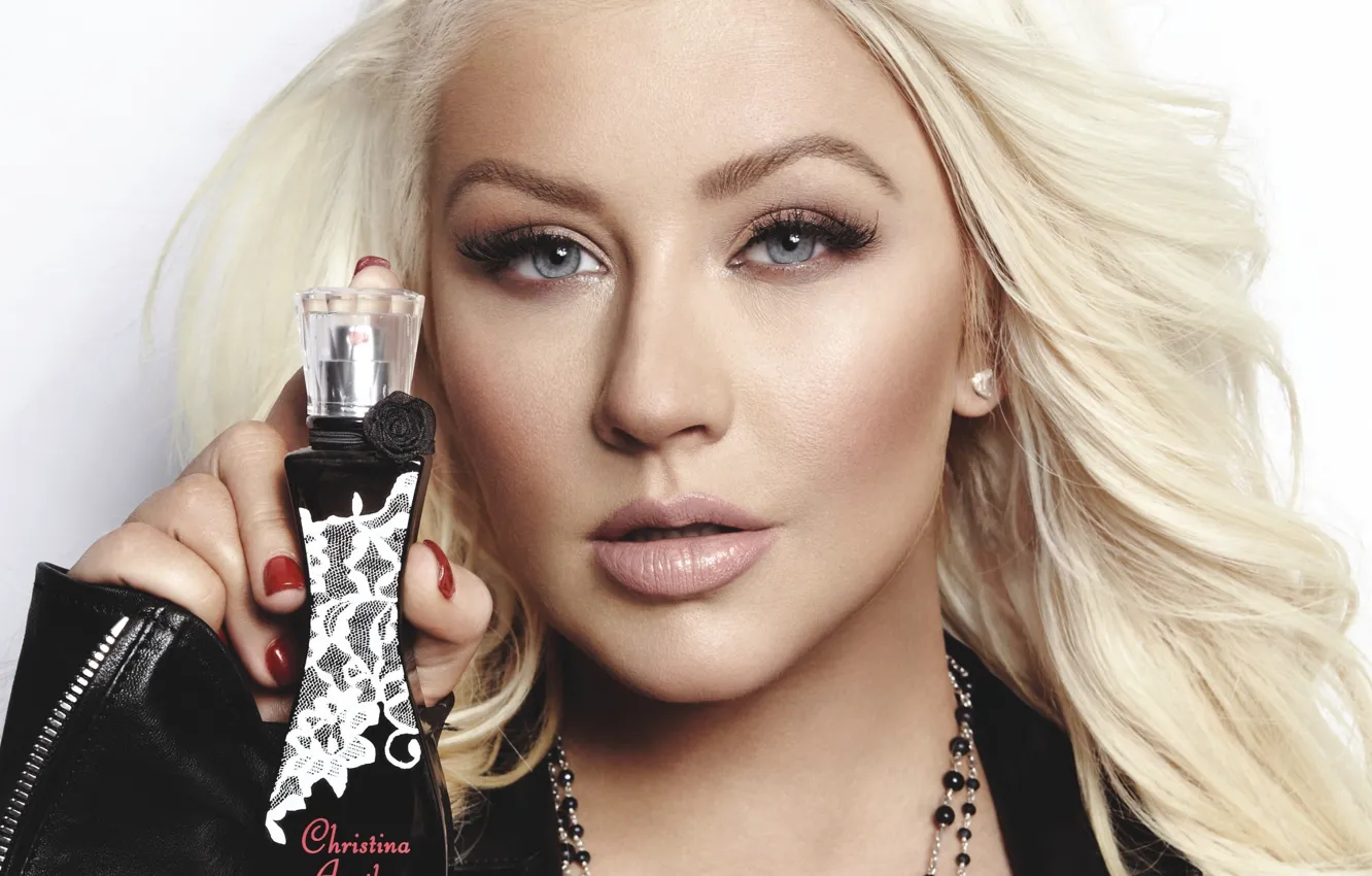 Фото обои блондинка, певица, Christina Aguilera, Кристина Агилера