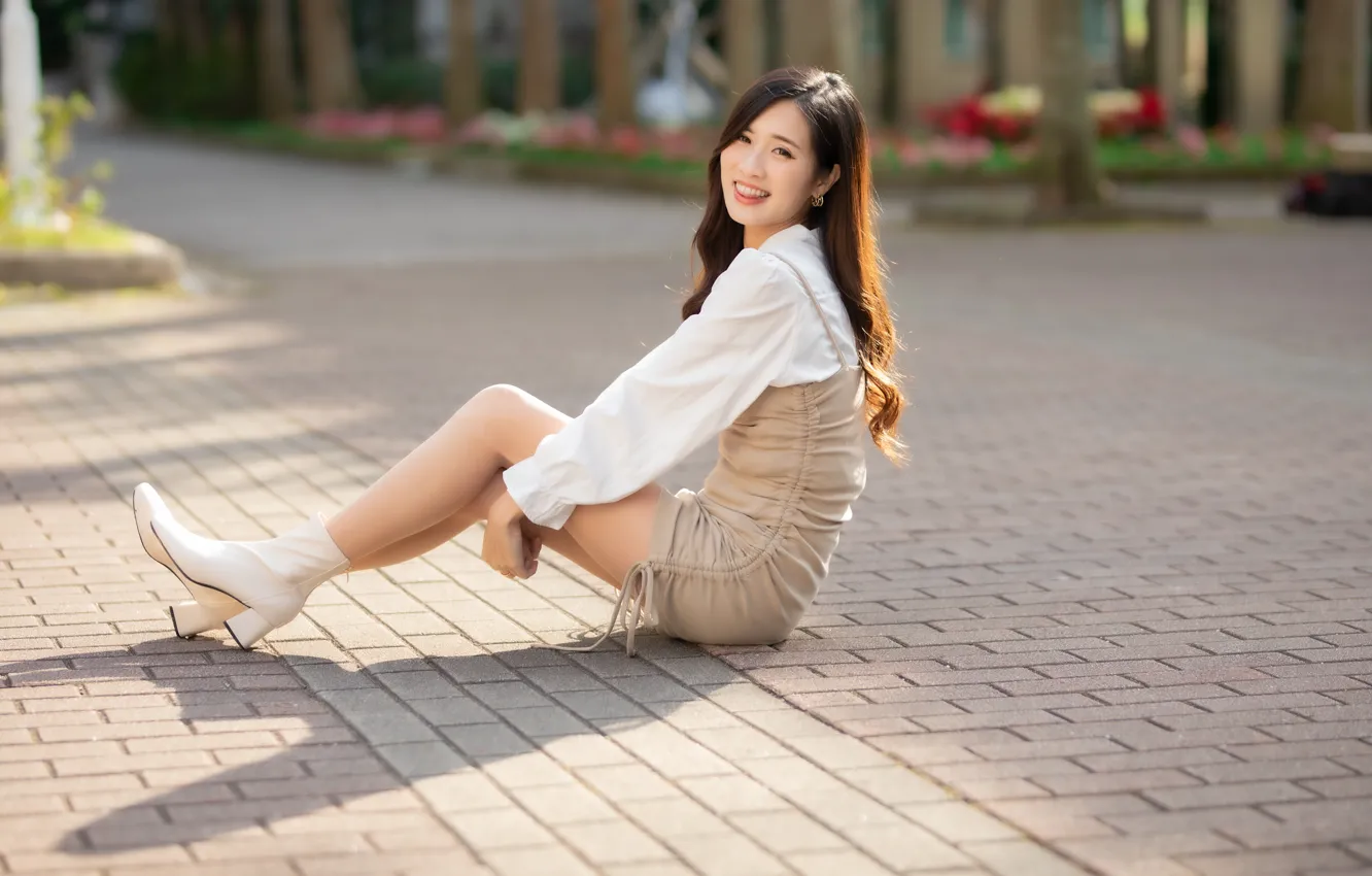 Фото обои girl, sexy, girls, woman, model, china, asian, cute