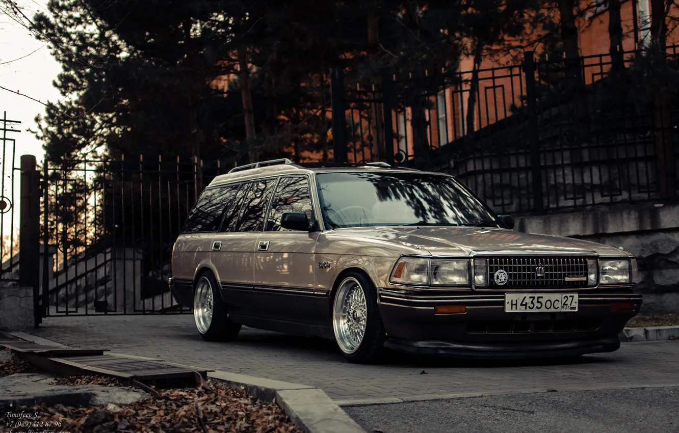 Фото обои JDM, Crown, 1989, Wagon, VIII, Toyta, S130