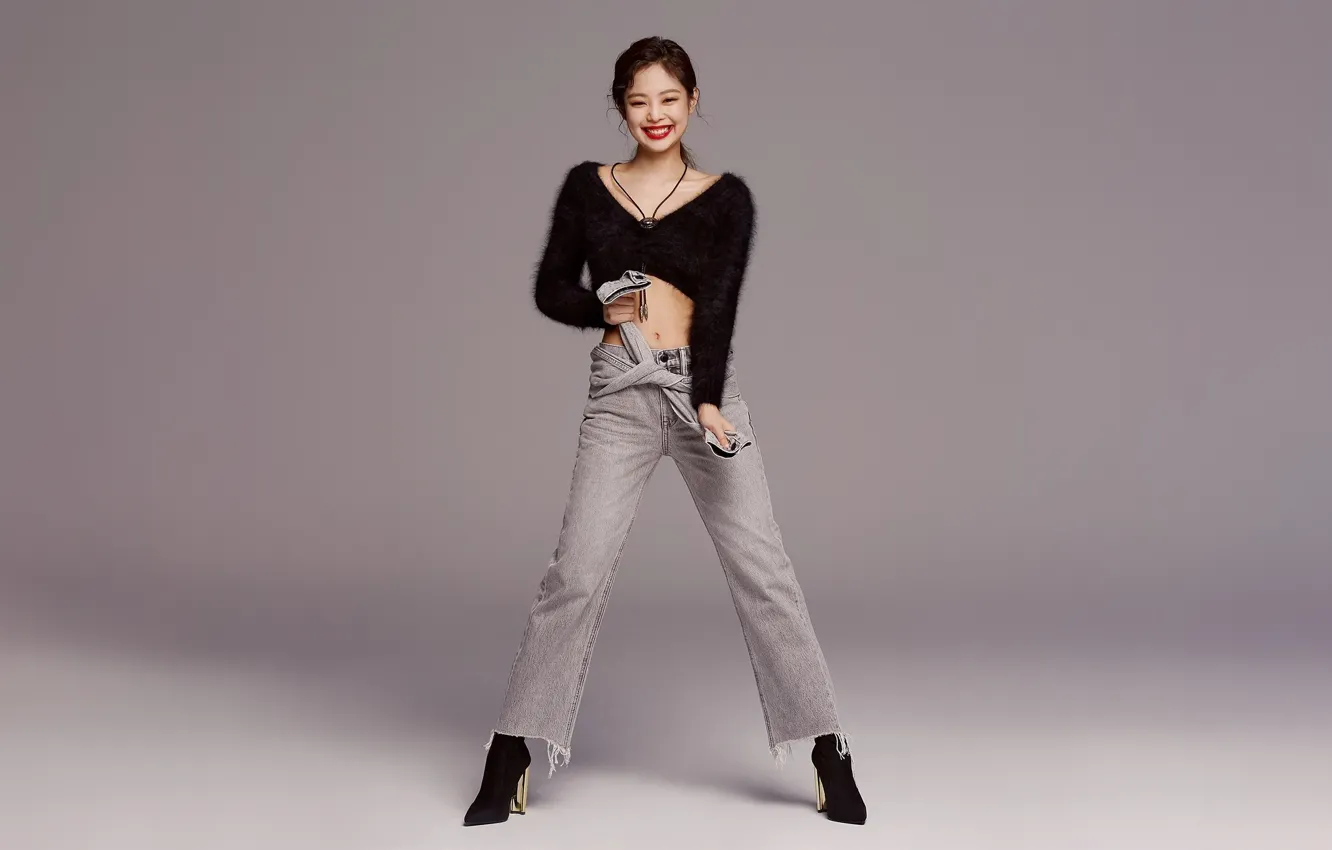Фото обои обои для рабочего стола, kpop, blackpink, блэкпинк, корейская певица, kim jennie, ким дженни, 16x9