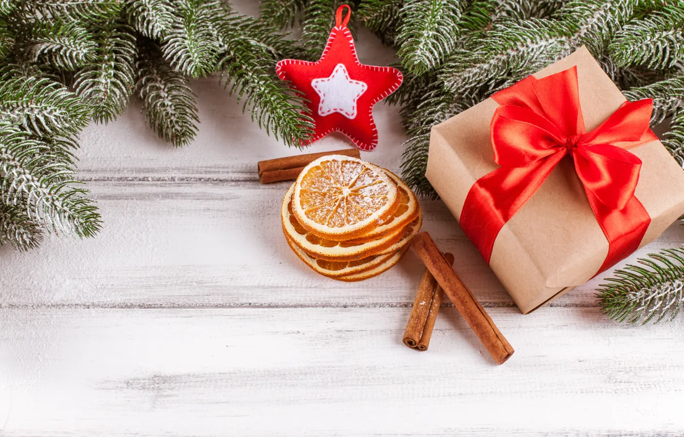 Фото обои украшения, подарок, Новый Год, Рождество, Christmas, wood, New Year, decoration