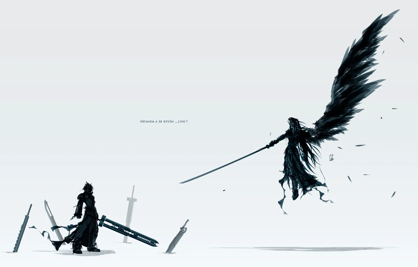 Фото обои sword, Final Fantasy, wings