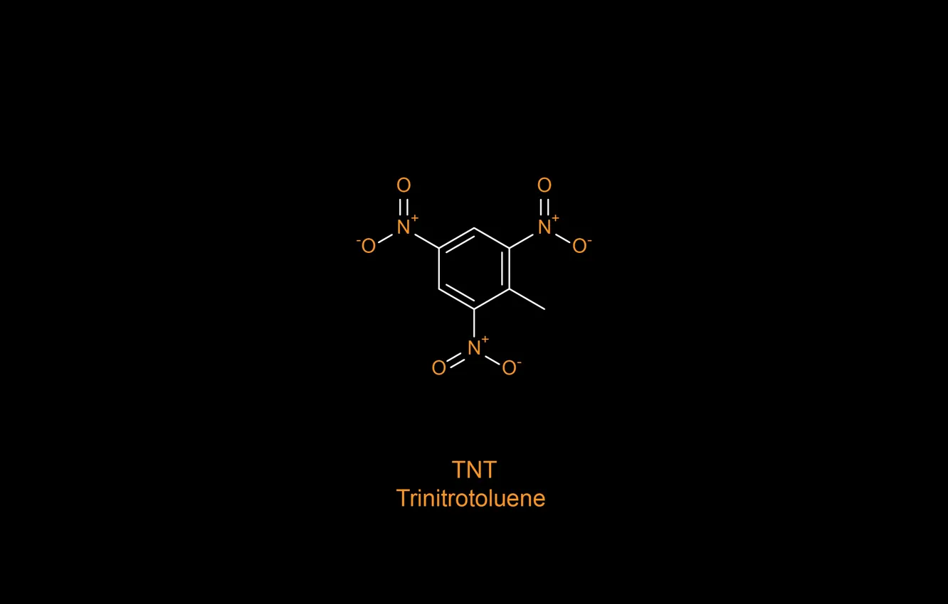 Фото обои minimalism, oxygen, chemistry, black background, science, simple background, TNT, nitrogen