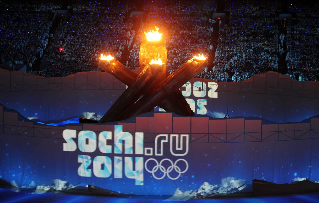Фото обои огонь, факел, Россия, Сочи 2014, XXII Зимние Олимпийские Игры, Sochi 2014, sochi 2014 olympic winter …