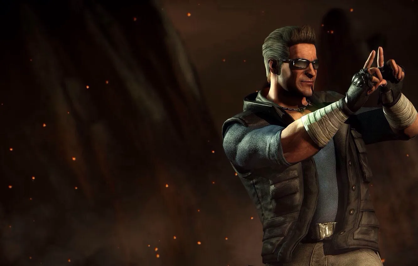 Фото обои Johnny Cage, Mortal Kombat X, Мортал Комбат 10, Джонни Кейдж