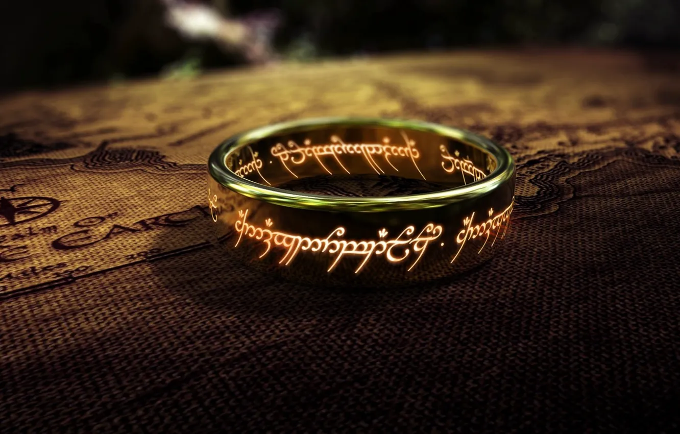 Фото обои Властелин колец, кольцо всевластья, the lord of the rings