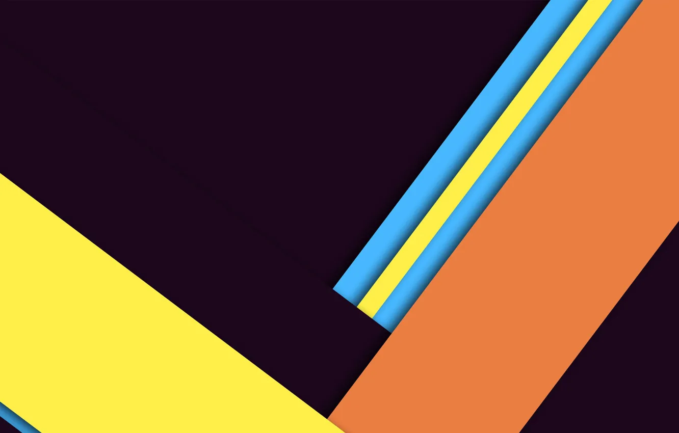 Фото обои линии, желтый, голубой, design, бордовый, color, material